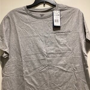 Reebok Women's Gray Short Sleeve Tee.Sz:2X